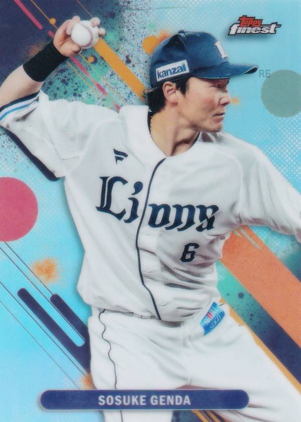 NPB ベースボールカード 150 源田 壮亮 埼玉西武ライオンズ (ベースカード) 2025 Topps Finest ファイネスト