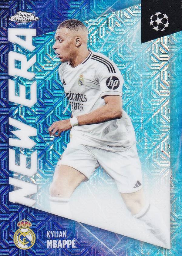 UEFA サッカーカード NE-19 Kylian Mbappe Real Madrid C.F. (インサートカード/NEW ERA) 2025 Topps Japan Edition