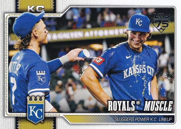 MLB ベースボールカード 236 Jac Caglianone カンザスシティ・ロイヤルズ (BASE/BASE SET/Combo Card/Checklist) 2026 Topps Series 1