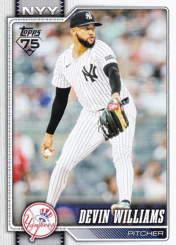 MLB ベースボールカード 239 Devin Williams ニューヨーク・ヤンキース (BASE/BASE SET) 2026 Topps Series 1