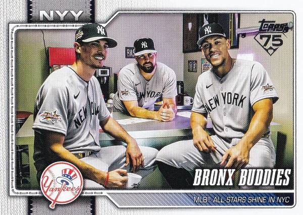 MLB ベースボールカード 302 Aaron Judge ニューヨーク・ヤンキース (BASE/BASE SET/Combo Card/Checklist) 2026 Topps Series 1