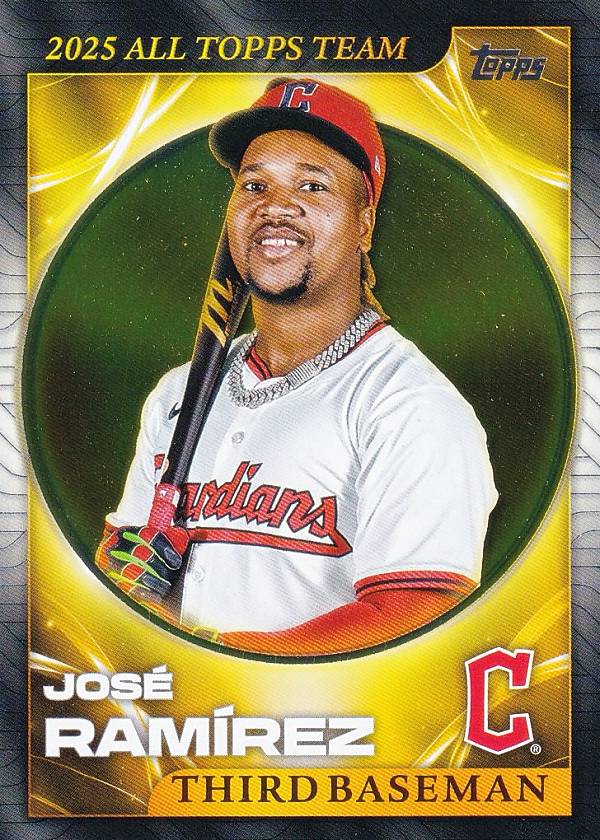 MLB ベースボールカード ATT-4 Jose Ramirez クリーブランド・ガーディアンズ (INSERT/2025 ALL TOPPS TEAM) 2026 Topps Series 1