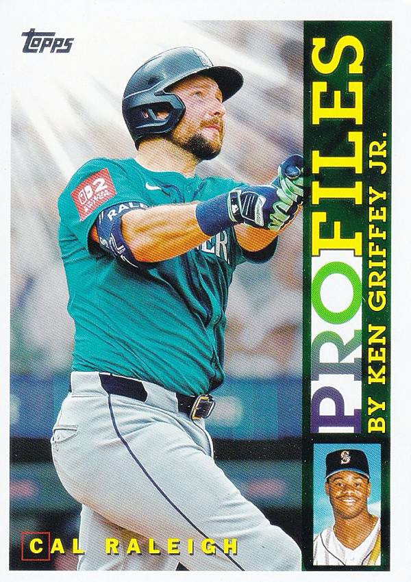MLB ベースボールカード TP-24 Cal Raleigh シアトル・マリナーズ (INSERT/TOPPS PROFILES) 2026 Topps Series 1