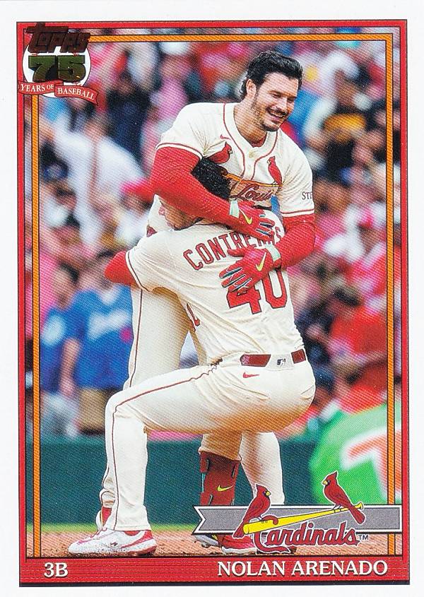MLB ベースボールカード T91-95 Nolan Arenado セントルイス・カージナルス (INSERT/1991 TOPPS BASEBALL) 2026 Topps Series 1
