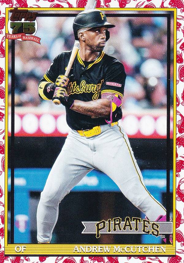 MLB ベースボールカード T91-40 Andrew McCutchen ピッツバーグ・パイレーツ (INSERT/1991 TOPPS BASEBALL Koi Fish) 2026 Topps Series 1