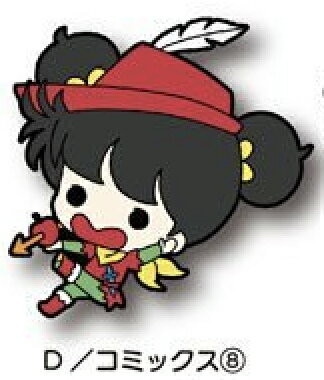 【D/コミックス8】あさりちゃん TINY ラバーストラップ