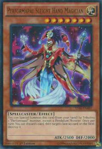 遊戯王 YS16-EN001 EMスライハンド・マジシャン(英語版 1st Edition ウルトラレア)【新品】