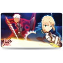 ウルトラ プロ Ultra PRO プレイマット Fate/stay night Collection I Archer Saber フェイト【 ラバー製 】