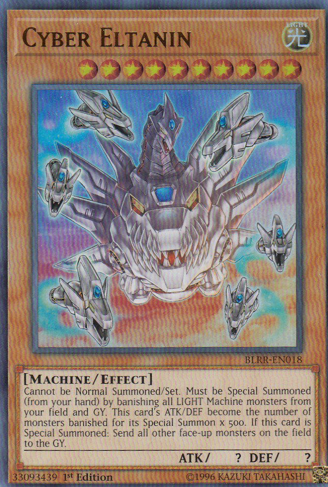 遊戯王 BLRR-EN018 サイバー・エルタニン Cyber Eltanin(英語版 1st Edition ウルトラレア) Relentless Revenge