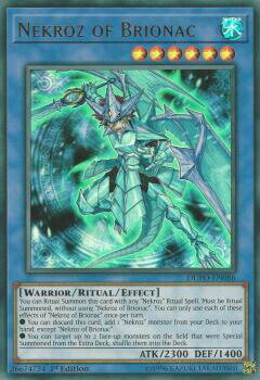 遊戯王 DUPO-EN086 ブリューナクの影霊衣 Nekroz of Brionac (英語版 1st Edition ウルトラレア) Duel Power