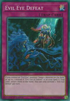 遊戯王 INCH-EN037 妬絶の呪眼 Evil Eye Defeat (英語版 1st Edition スーパーレア)The Infinity Chasers