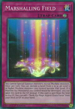 遊戯王 INCH-EN045 マーシャリング・フィールド Marshalling Field (英語版 1st Edition スーパーレア)The Infinity Chasers
