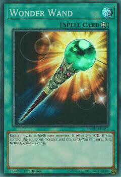 遊戯王 INCH-EN054 ワンダー・ワンド Wonder Wand (英語版 1st Edition スーパーレア)The Infinity Chasers
