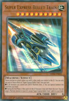 遊戯王 LED4-EN035 弾丸特急バレット・ライナー Super Express Bullet Train (英語版 1st Edition ウルトラレア) Legendary Duelists Sisters of the Rose