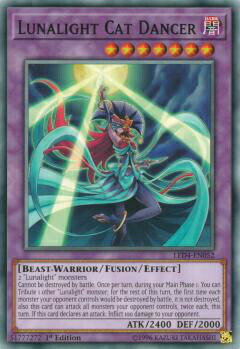 遊戯王 LED4-EN052 月光舞猫姫 Lunalight Cat Dancer (英語版 1st Edition ノーマル) Legendary Duelists Sisters of the Rose