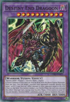 ͷ LEHD-ENA31 Dragoon DEND Destiny End Dragoon (Ѹ 1st Edition Ρޥ) Legendary Hero Decks