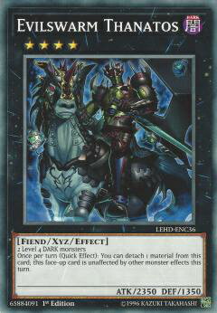 遊戯王 LEHD-ENC36 ヴェルズ タナトス Evilswarm Thanatos (英語版 1st Edition ノーマル) Legendary Hero Decks