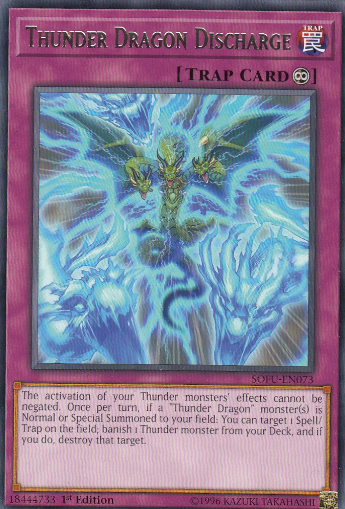 REALiZE ȥ쥫ۥӡŷԾŹ㤨֡Unlimitedͷ SOFU-EN073 ζ Thunder Dragon Discharge (Ѹ unlimited 쥢 Soul Fusion PackפβǤʤ30ߤˤʤޤ