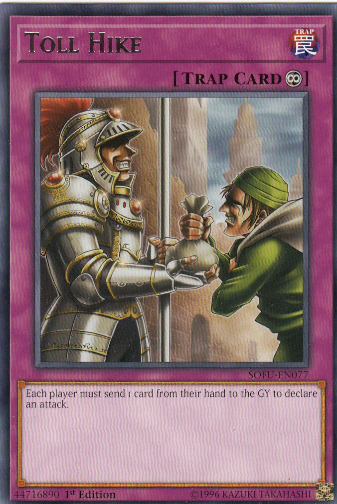 遊戯王 SOFU-EN077 通行増税 Toll Hike (英語版 1st Edition レア) Soul Fusion Pack