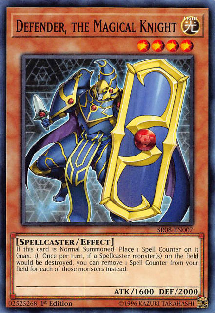 REALiZE ȥ쥫ۥӡŷԾŹ㤨ͷ SR08-EN007 Ƴ ǥե Defender, the Magical Knight (Ѹ 1st Edition Ρޥ Order of the Spellcasters Structure DeckפβǤʤ100ߤˤʤޤ
