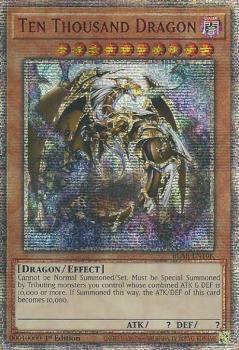 遊戯王 BLAR-EN10K 万物創世龍 Ten Thousand Dragon (英語版 1st Edition 10000シークレットレア) Battles of Legend: Armageddon