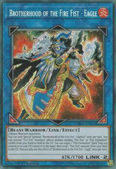 遊戯王 FIGA-EN016 Brotherhood of the Fire Fist - Eagle (英語版 1st Edition シークレットレア) Fists of the Gadgets