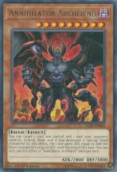 遊戯王 IGAS-EN000 Annihilator Archfiend (英語版 1st Edition レア) Ignition Assault