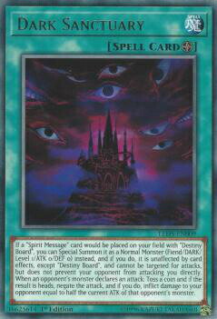 遊戯王 LED5-EN009 ダーク・サンクチュアリ Dark Sanctuary (英語版 1st Edition レア) Legendary Duelists Immortal Destiny