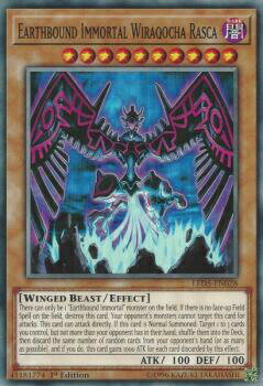 ͷ LED5-EN028  Wiraqocha Rasca Earthbound Immortal Wiraqocha Rasca (Ѹ 1st Edition Ρޥ) Legendary Duelists Immortal Destiny