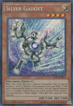 遊戯王 MVP1-ENS17 シルバー・ガジェット Silver Gadget (英語版 1st Edition シークレットレア) The Dark Side of Dimensions Movie Pack: Secret Edition