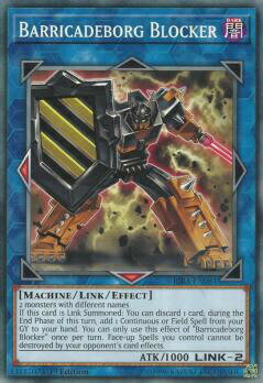 遊戯王 RIRA-EN081 Barricadeborg Blocker (英