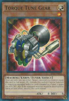 遊戯王 SR10-EN018 トルクチューン・ギア Torque Tune Gear (英語版 1st Edition ノーマル) Mechanized Madness Structure Deck