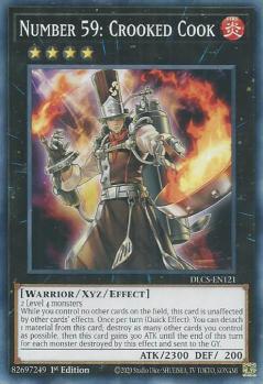 遊戯王 DLCS-EN121 No.51 怪腕のフィニッシュ・ホールド Number 59: Crooked Cook (英語版 1st Edition ノーマル) Dragons of Legend: The Complete Series