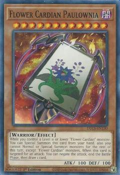 遊戯王 DLCS-EN130 花札衛-桐- Flower Cardian Paulownia (英語版 1st Edition ノーマル) Dragons of Legend: The Complete Series