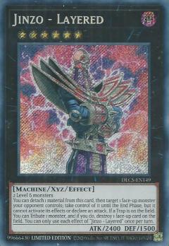 遊戯王 DLCS-EN149 人造人間－サイコ・レイヤー Jinzo - Layered (英語版 1st Edition シークレットレア) Dragons of Legend: The Complete Series