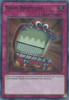[紫文字] 遊戯王 DLCS-EN080 トゥーンのかばん Toon Briefcase (英語版 1st Edition ウルトラレア) Dragons of Legend: The Complete Series