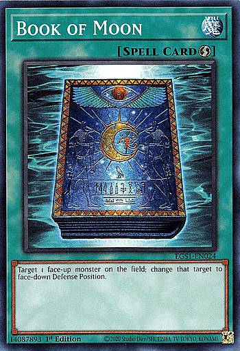 遊戯王 EGS1-EN024 月の書 Book of Moon (英語版 1st Edition ノーマル) Egyptian God Deck：Slifer the Sky Dragon