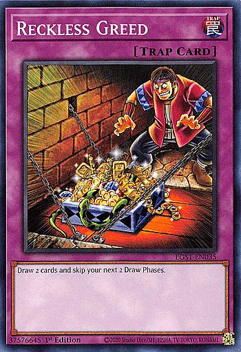 REALiZE ȥ쥫ۥӡŷԾŹ㤨ͷ EGS1-EN035 ̵Ťĥ Reckless Greed (Ѹ 1st Edition Ρޥ Egyptian God DeckSlifer the Sky DragonפβǤʤ80ߤˤʤޤ