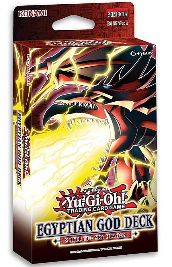 デッキ販売 遊戯王TCG Egyptian God Deck：Slifer the Sky Dragon (英語版 1st Edition) 構築済みデッキ