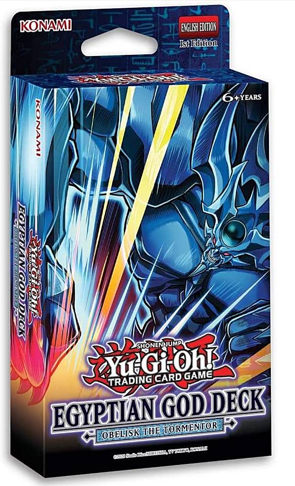 デッキ販売 遊戯王TCG Egyptian God Deck：Obelisk the Tormentor (英語版 1st Edition) 構築済みデッキ