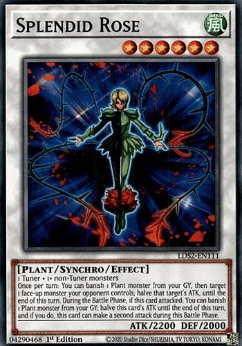 遊戯王 LDS2-EN111 スプレンディッド・ローズ Splendid Rose (英語版 1st Edition ノーマル) Legendary Duelists Season 2