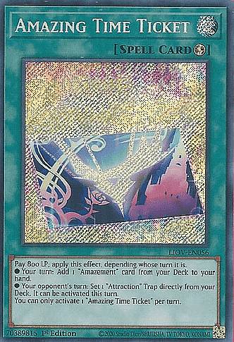 ͷ LIOV-EN056 ᥤ󥰥å Amazing Time Ticket (Ѹ 1st Edition åȥ쥢) Lightning Overdrive