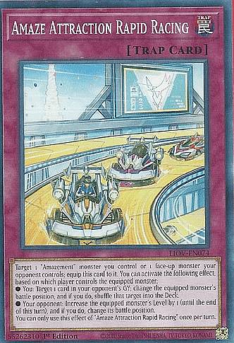 遊戯王 LIOV-EN074 A・∀・RR Amaze Attraction Rapid Racing (英語版 1st Edition ノーマル) Lightning..