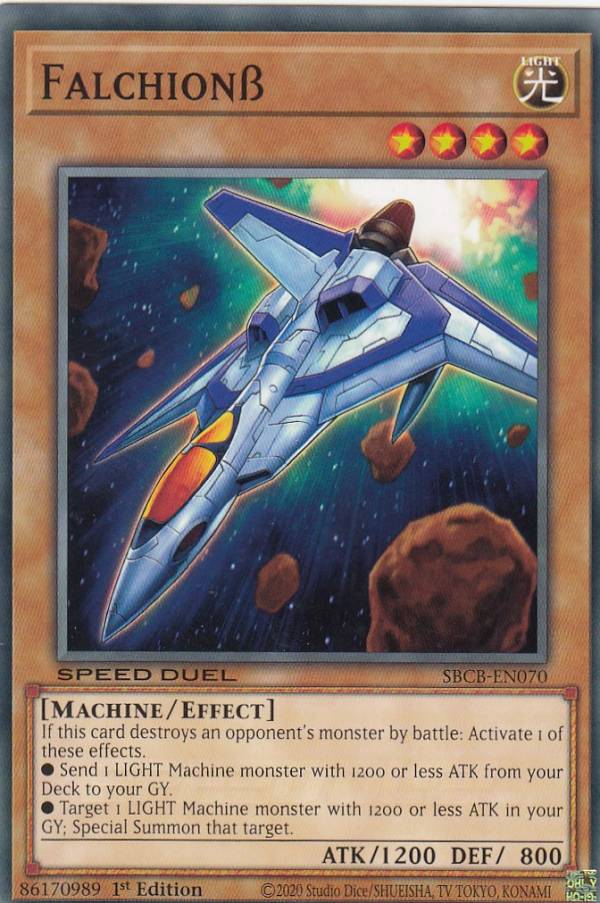 遊戯王 SBCB-EN070 ファルシオンβ Falchionβ (英語版 1st Edition ノーマル) Speed Duel: Battle City Box
