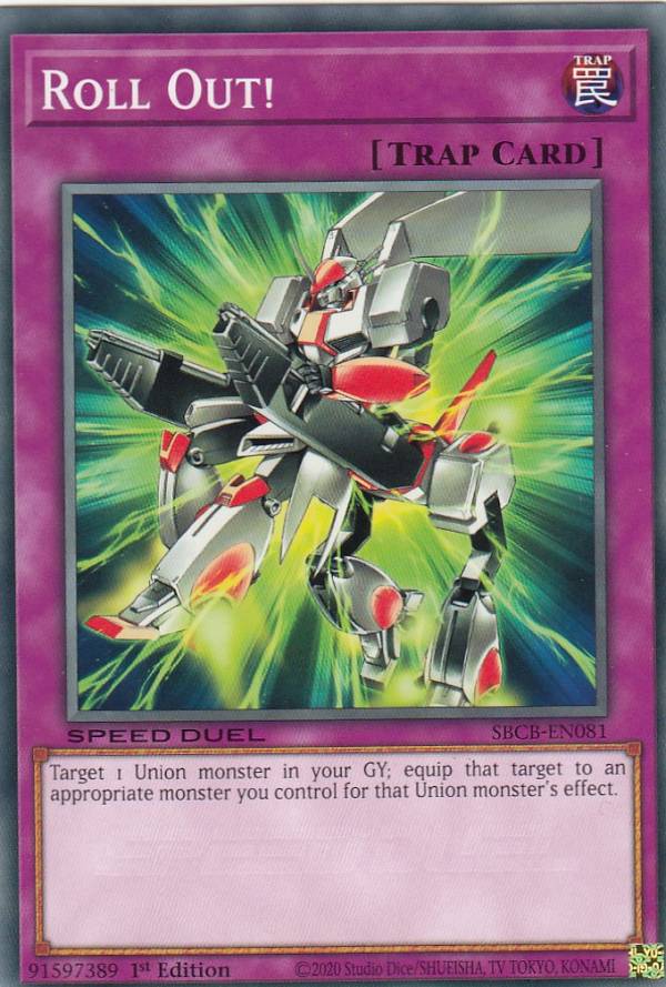 遊戯王 SBCB-EN081 ゲットライド! Roll Out! (英語版 1st Edition ノーマル) Speed Duel: Battle City Box