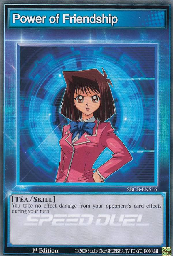 遊戯王 SBCB-ENS16 Power of Friendship (英語版 1st Edition ノーマル) Speed Duel: Battle City Box