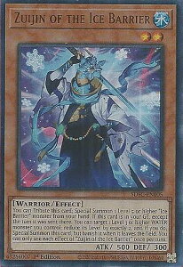 遊戯王 SDFC-EN005 氷結界の随身 Zuijin of the Ice Barrier (英語版 1st Edition ウルトラレア) Structure Deck Freezing Chains