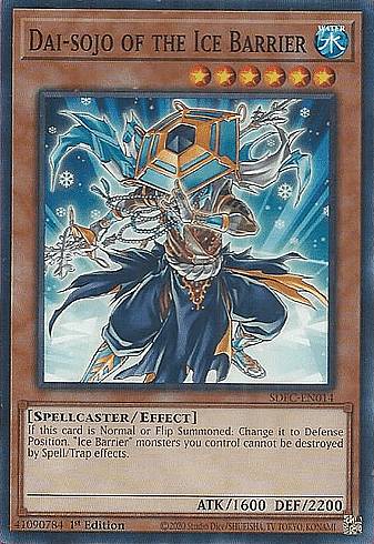 REALiZE ȥ쥫ۥӡŷԾŹ㤨ͷ SDFC-EN014 ɹ볦 Dai-sojo of the Ice Barrier (Ѹ 1st Edition Ρޥ Structure Deck Freezing ChainsפβǤʤ40ߤˤʤޤ