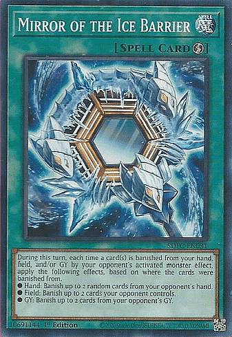 REALiZE ȥ쥫ۥӡŷԾŹ㤨ͷ SDFC-EN031 ɹ볦ζ Mirror of the Ice Barrier (Ѹ 1st Edition Ρޥ Structure Deck Freezing ChainsפβǤʤ40ߤˤʤޤ