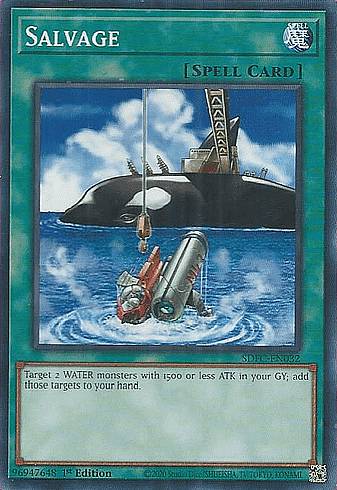 遊戯王 SDFC-EN032 サルベージ Salvage (英語版 1st Edition ノーマル) Structure Deck Freezing Chains